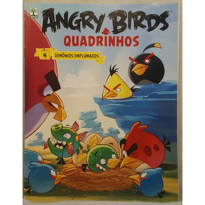 Gibi Angry Birds Quadrinhos 4 - Demônios Emplumados - Editora Abril