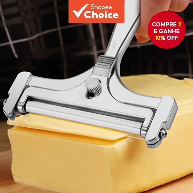 Fatiador De Queijo Com Espessura Ajustável , Ajuste manual De Barbears