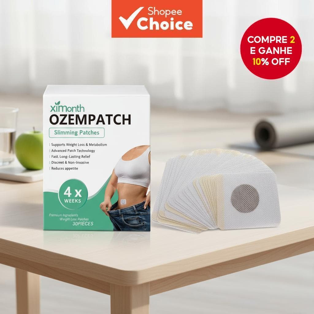  Patch Modelador Corporal - Patch Emagrecimento e Hidratante Ozempatch para Mulheres, Pacote com 30 unidades