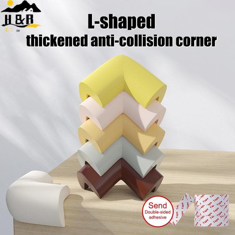 [H & B] 4 Unidades Protetor De Canto De Mesa Para Bebês Protetores De Proteção De Segurança Crianças Móveis Borda Capa A