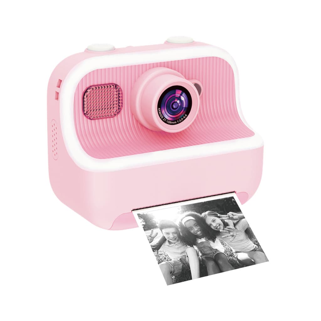 Câmera Fotográfica Click Zoop Impressão Foto Instantânea Rosa