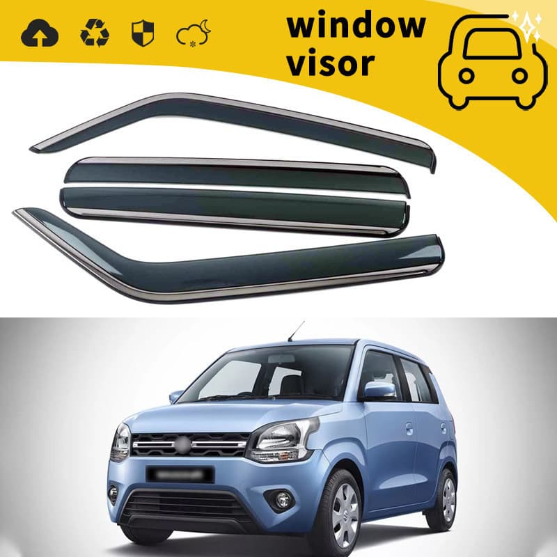 Adequado para 05-20 Suzuki beidou estrela WAGONR beidou estrela X5 porta bloco de chuva janela chuva sobrancelha decoraç