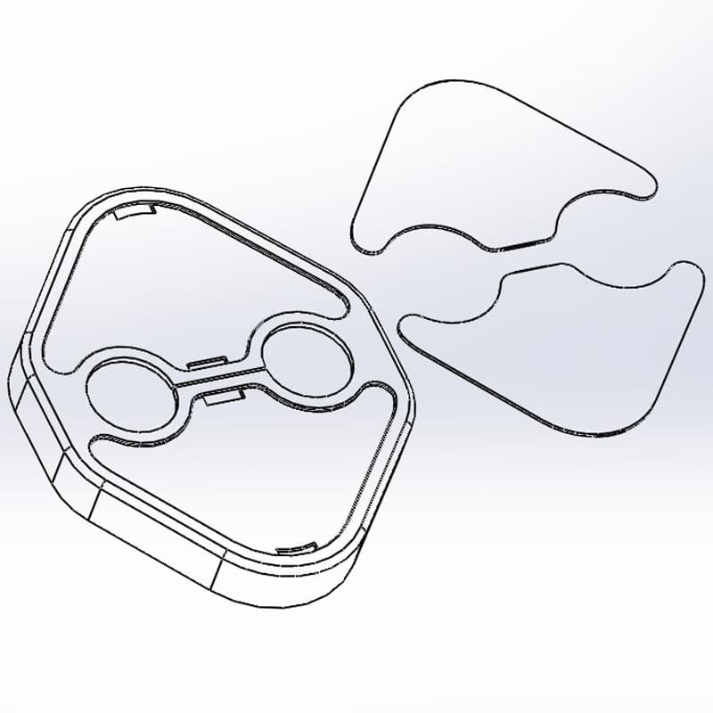 Adequado para mazda 3 (modelos 06-10) 12 anos clássico mazda fechadura da porta capa de liga de alumínio alta qualidade 