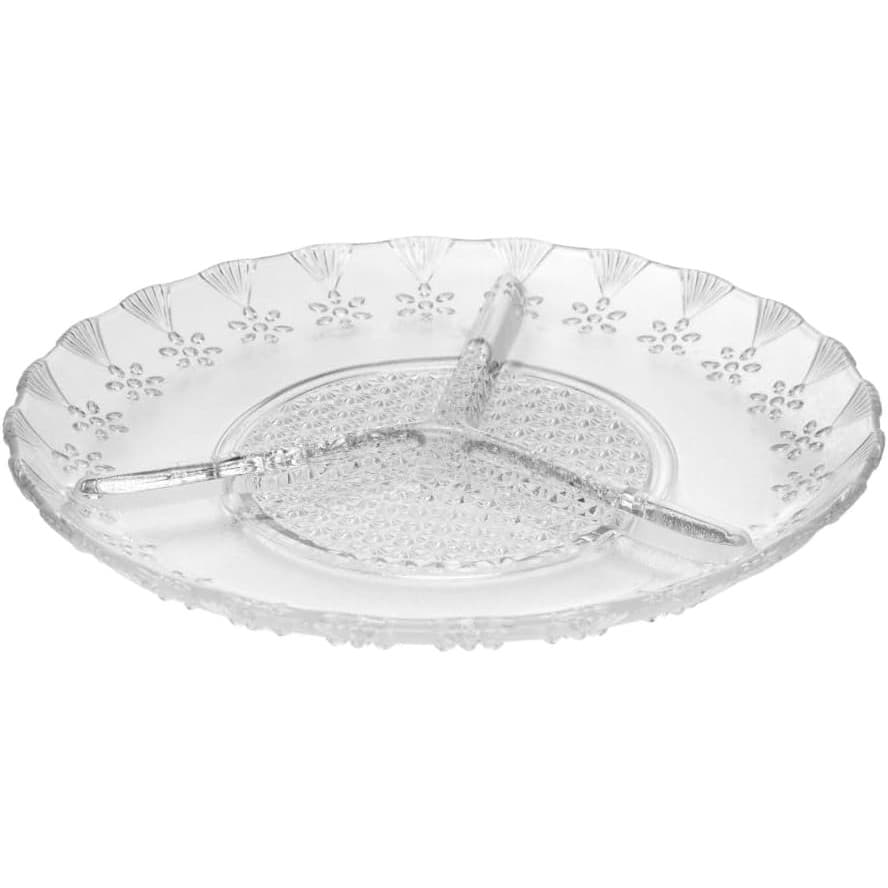 PETISQUEIRA FLOWER FLOR COM 3 DIVISÓRIAS 20CM