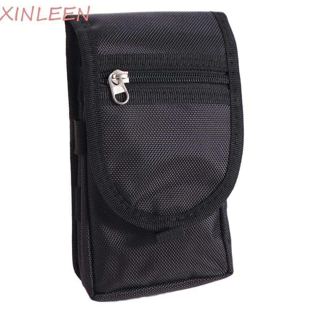 Carteira Multifuncional Masculina XINLEEN , Oxford Com Bolso Para Inserção De Caneta , Bolsa Cinto De Celular , 3 Compar