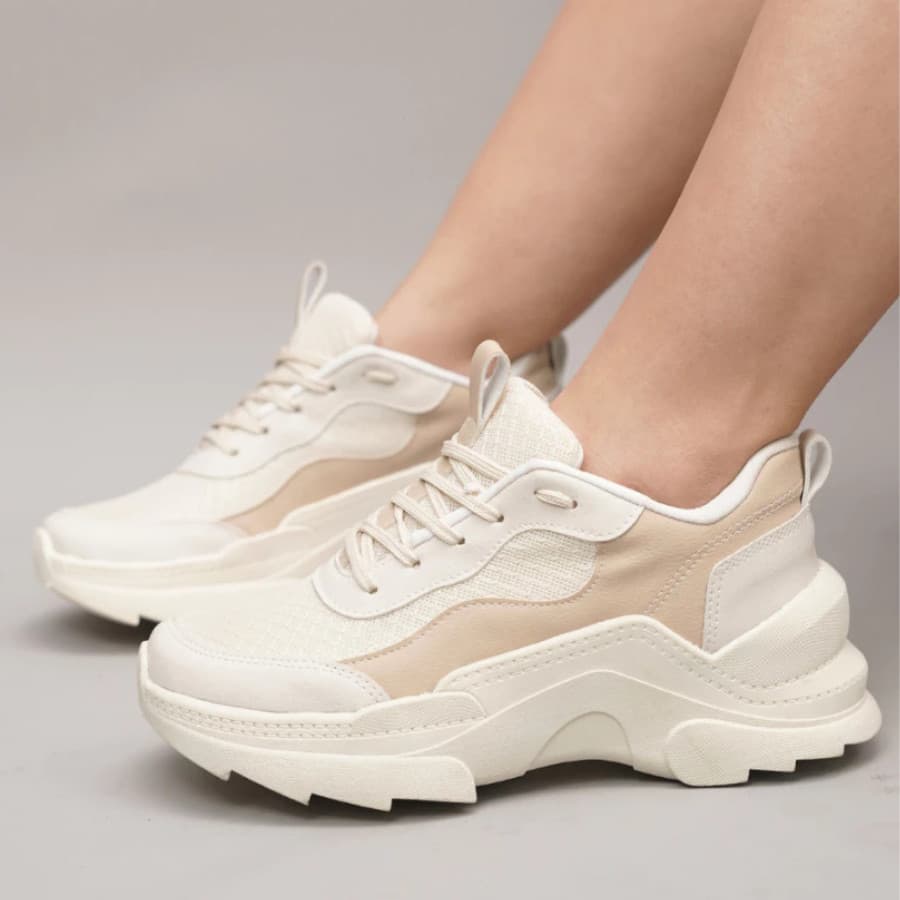 Tênis Feminino Tratorado Sneaker Plataforma Confortável e Resistente Original Qualidade