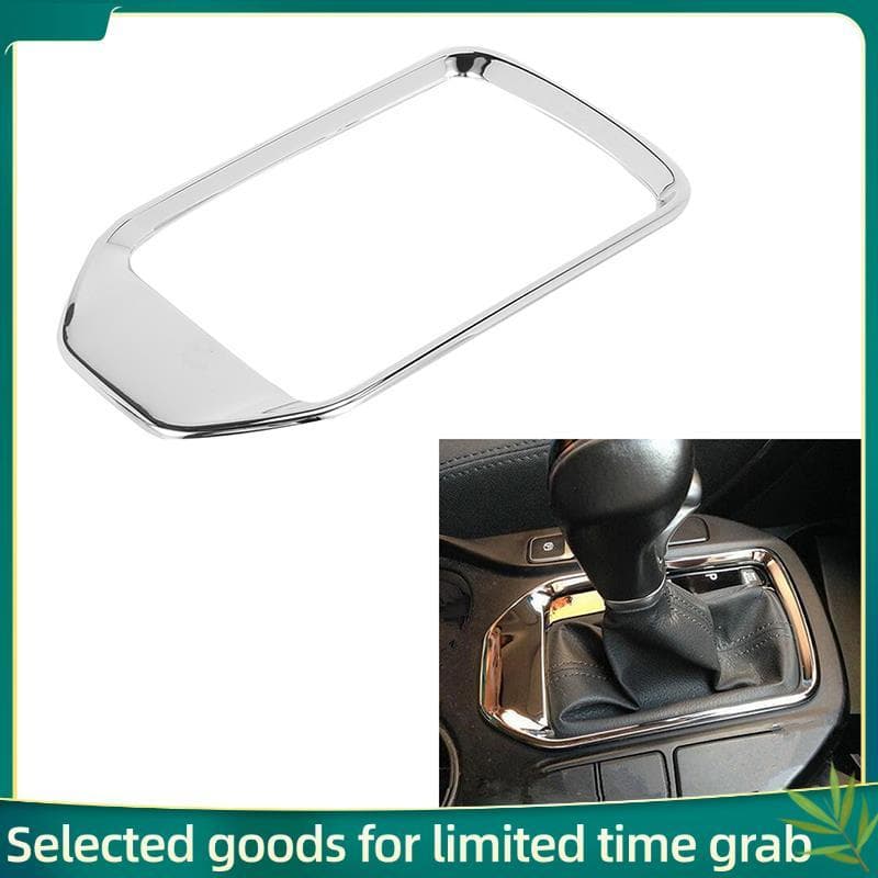jerry99 Para IX45 2013-2016 LHD Painel De Mudança De Engrenagem Do Carro Guarnição Quadro Capa Cromo ABS Acessórios