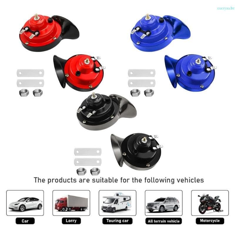 Cucrya Alarme Buzina Caracol 24V Dois IP67 Protegido Adequado Para Uso Externo