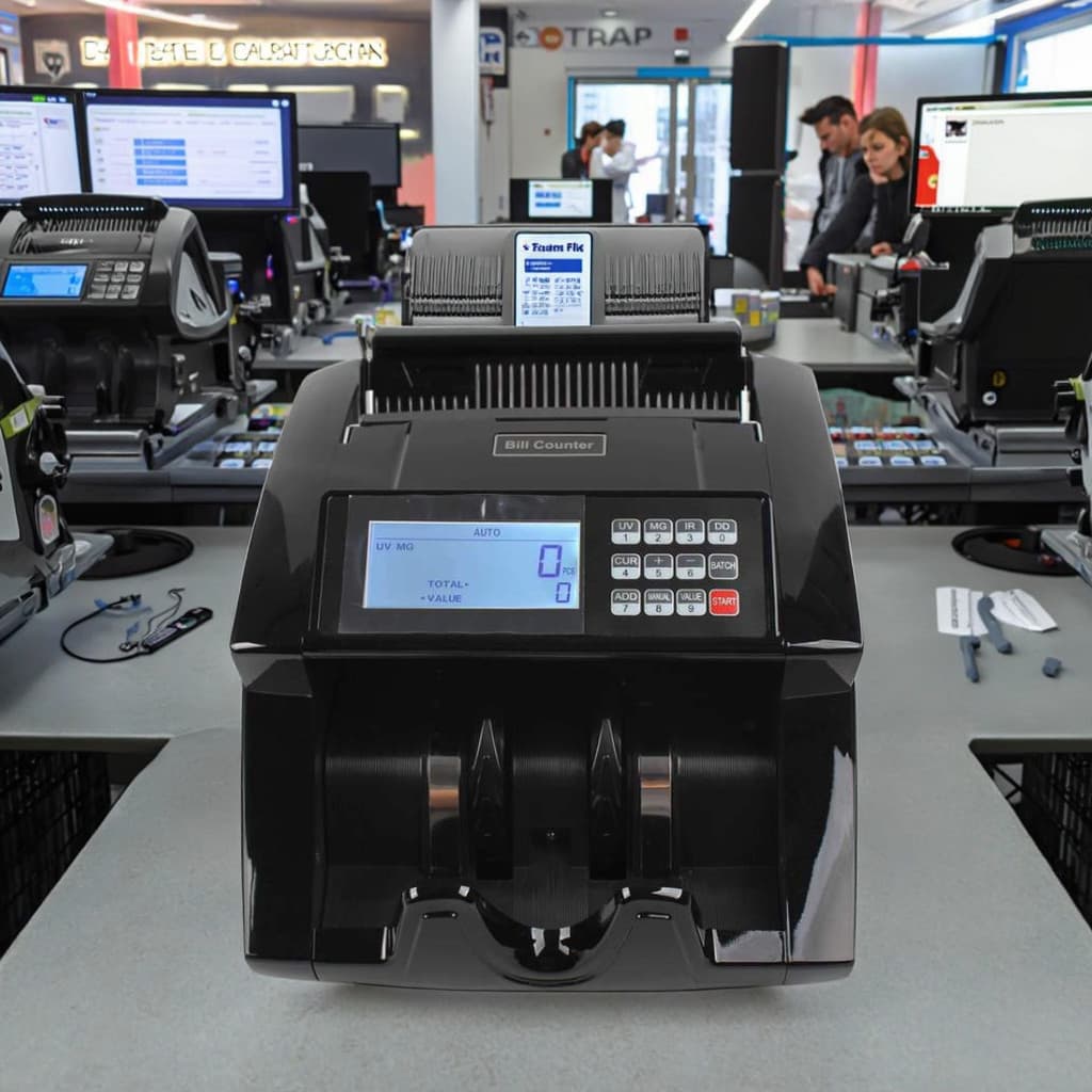 Máquina De Contagem De Notas Multimoedas B30 Detector De Moeda Estrangeira E Contador De Dinheiro