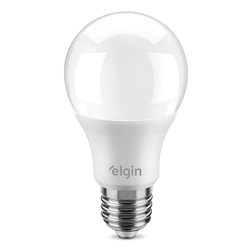 Lâmpada Led Bulbo 15w Fria 6500k Elgin A60 Bivolt Pera E27