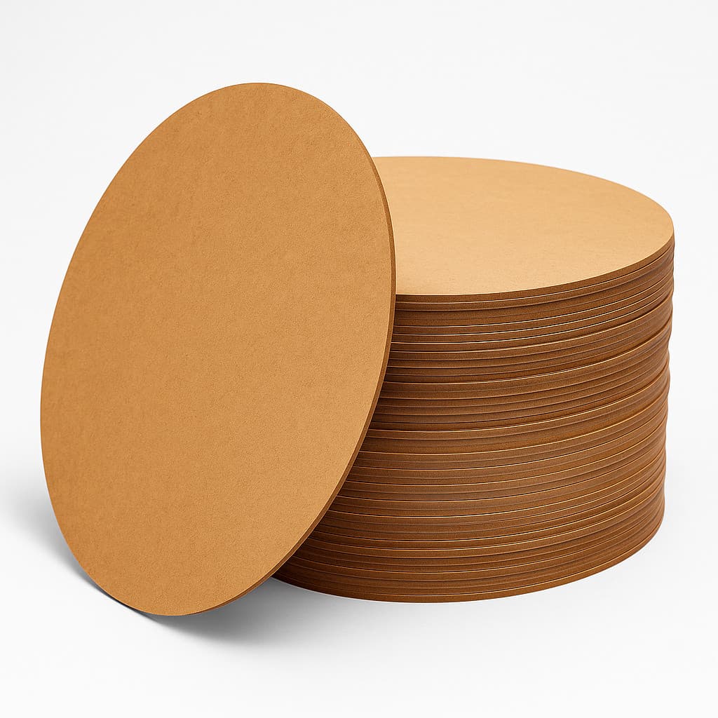 Kit 10 Supla Mdf Liso Souplast Souspla Base Mdf Redonda 7Cm Até 35Cm Variações