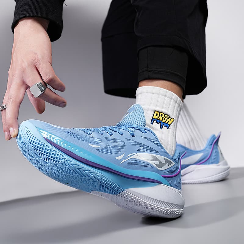 Sonic 12 tênis de basquete juventude profissional prático tênis respirável botas de cimento correndo sapatos esportivos