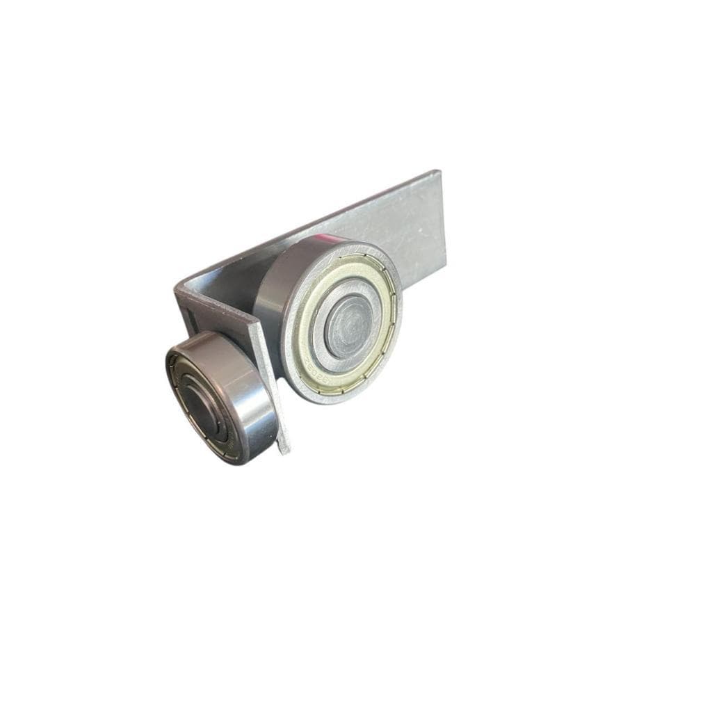 Roldana Guia Com Haste Para Portão Ferro de Correr Deslizante Suspenso