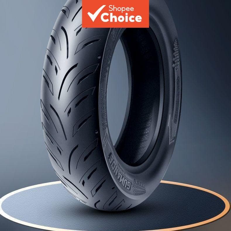  Pneus Gumande Antiderrapante para Todas as Estações, Semi-Slick, a Vácuo, para Scooters Elétricas, Compatíveis com