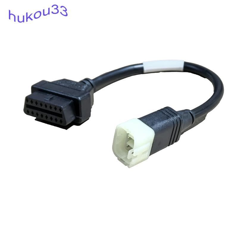 Cabos Adaptadores 6 Pinos Para 16 OBD2 Conector Ferramenta De Diagnóstico Motocicleta