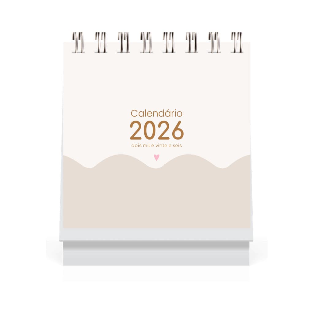 CALENDARIO DE MESA 2026 PLANEJAMENTO E METAS FOFO E DELICADO