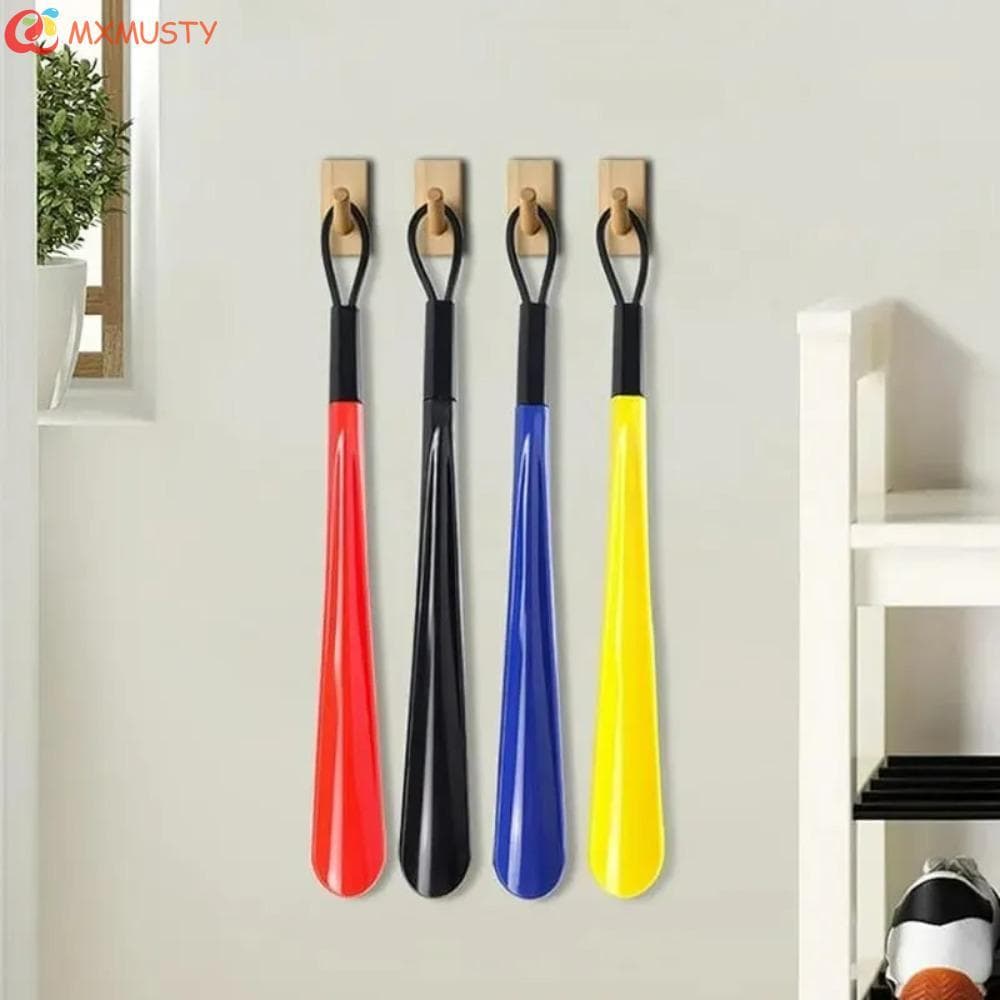 Buzina De Sapato MXMUSTYZA , Levantador De Sapatos Com Alça Longa Flexível , Extrator Conveniente De Plástico Profission