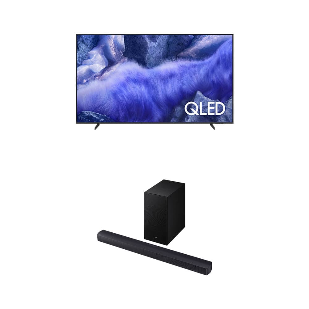 Samsung Vision AI TV 75" QLED 4K QEF1 + Soundbar HW-B450F