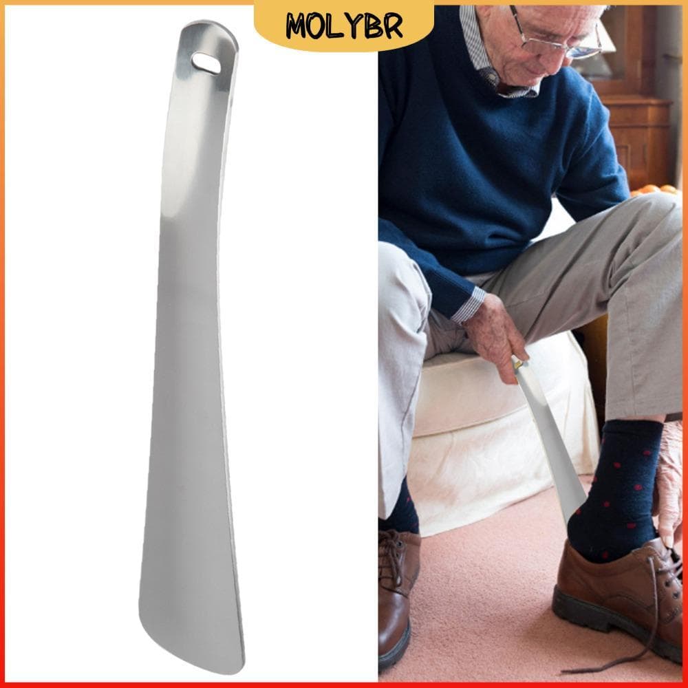 Buzina De Sapato MOLYBR , Levantador De Aço Inoxidável De 4.5 * 30 Cm , Ferramenta Auxiliar Tira Durável Para Uso Diário