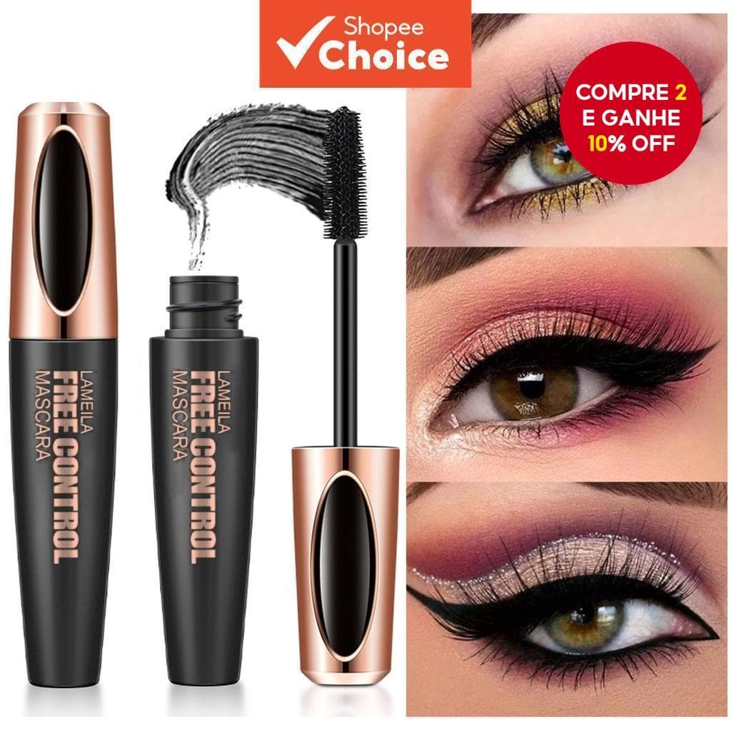 Rmel À Prova D'água 4D Máscara De Cílios De Fibra De Seda Effet Faux Cils Rimel Macara Alonga O Crescimento Bulklash