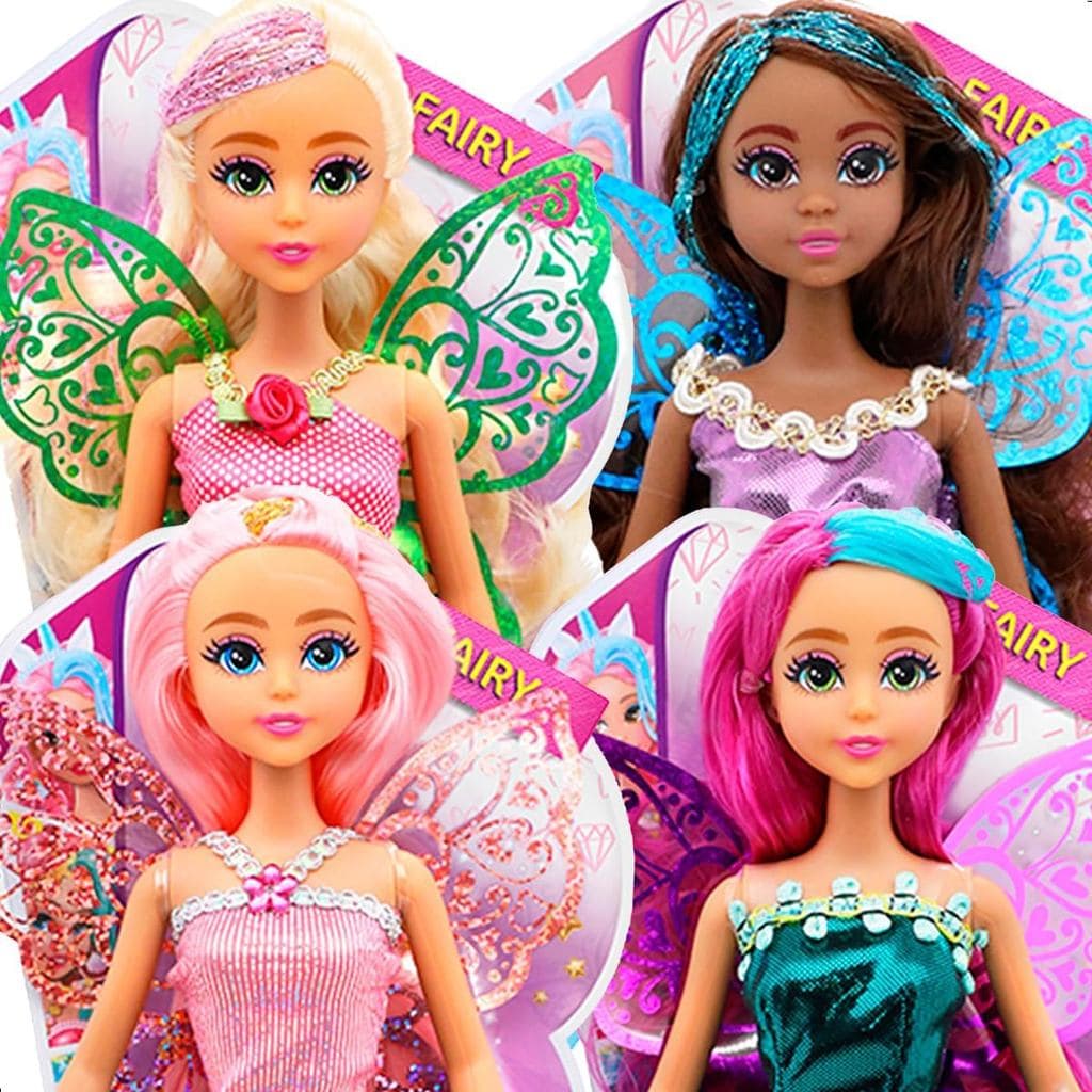 Boneca dos Sonhos Fadinha Dreamees Fashion Doll - BR2488