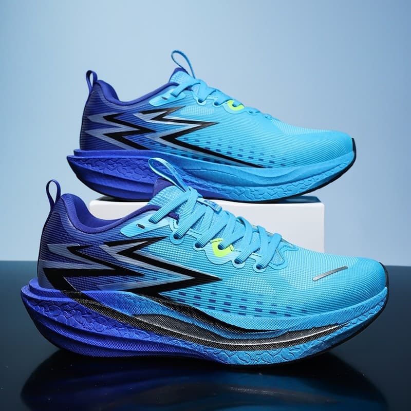 NX Novos Calçados Esportivos Respiráveis Para Homens E Mulheres , Tênis De Corrida Elásticos , De Placa De Carbono Ultra