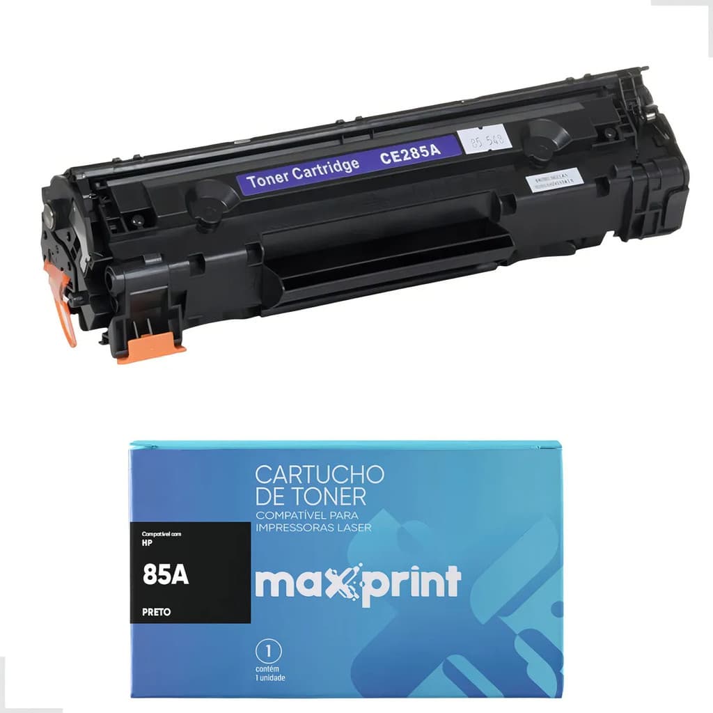CARTUCHO DE TONER MAXPRINT CE285A COMPATÍVEL COM HP PRETO
