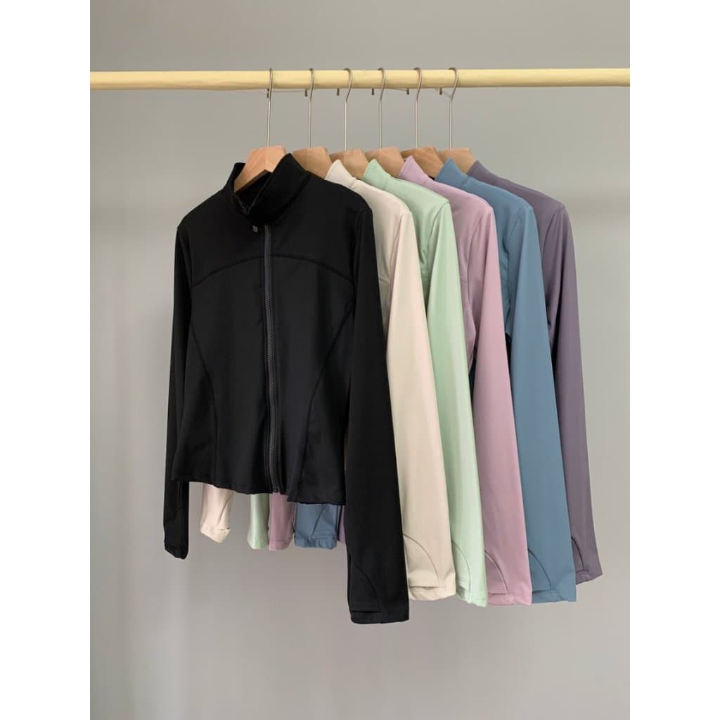 Casaco Esportivo De Manga Comprida Para Corrida Ao Ar Livre Mulheres , top De Ioga S-3XL