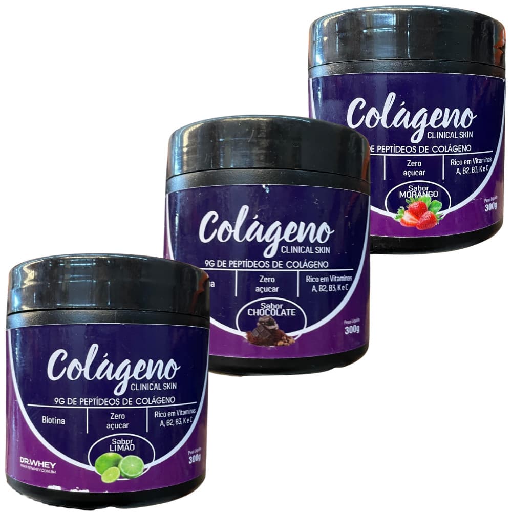 Colágeno Clinical Skin C/ Biotina - Dr. Whey