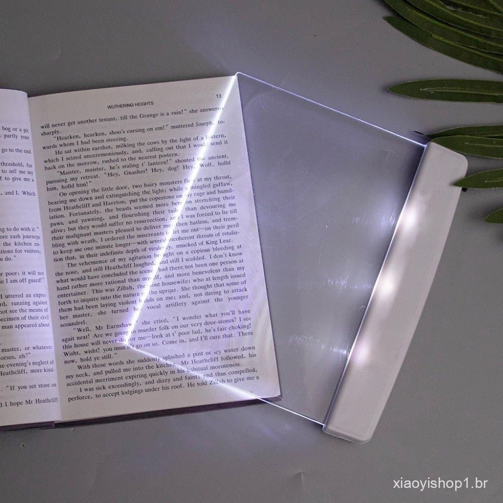 Luz De Leitura LED Noturna Livro Família Estudo Cuidados Com Os Olhos Lâmpada Portátil Marcador