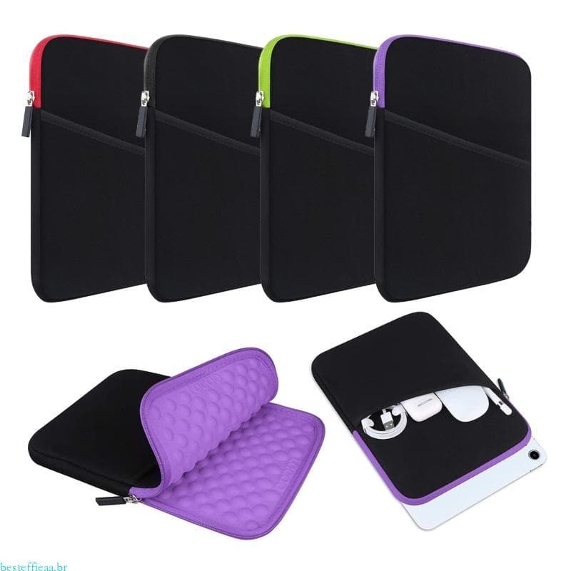 besteffie 7 9 10 5 Polegadas Tablets Carrying Case Capa De Computador À Prova De Choque Bolsa Acolchoada Protetora Para 