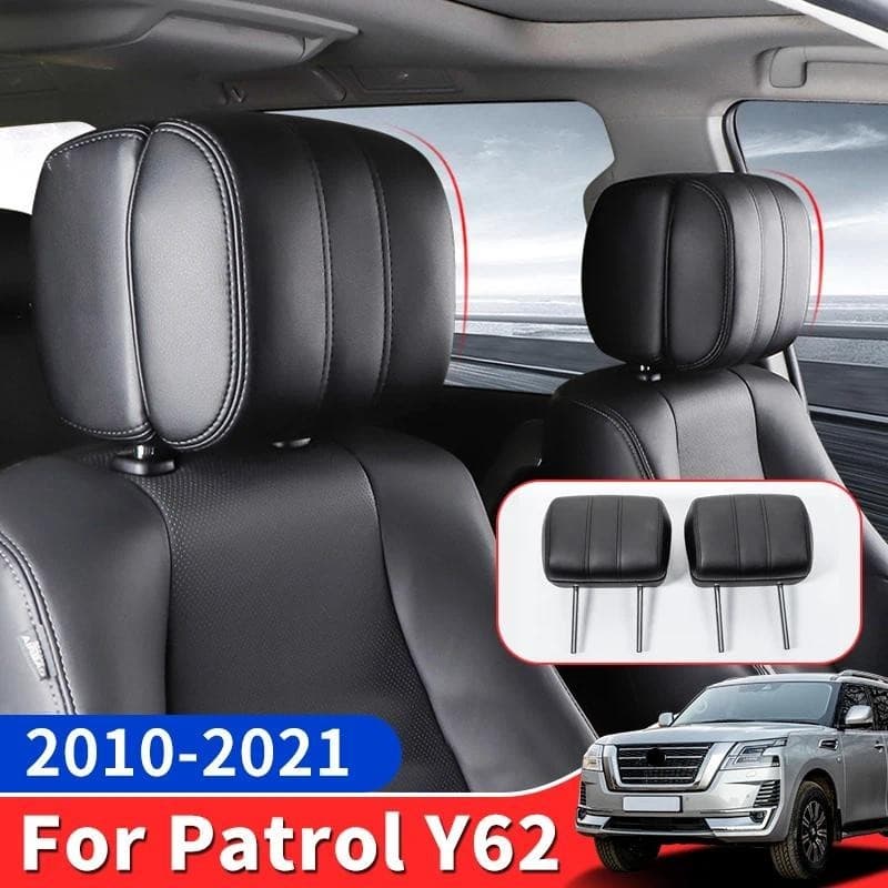 Para Nissan Patrol Y62 Encosto De Cabeça off-Road Função De Memória Ajustável Pescoço Travesseiro Modificação Interior E
