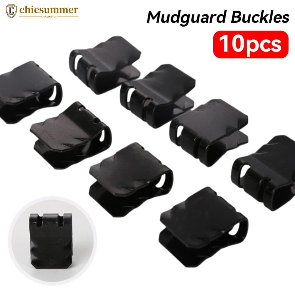 Fender CHICSUMMER 10 Peças Capa De Para-Choque Dianteiro De Carro Clipe Em Formato De U Fivela De Proteção De Motor H1T6