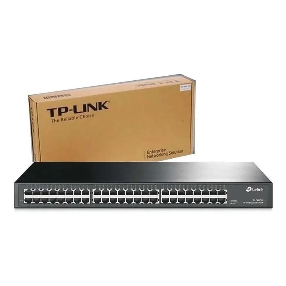 Switch 48Pt Gigabit TL-SG1048 TP-Link 