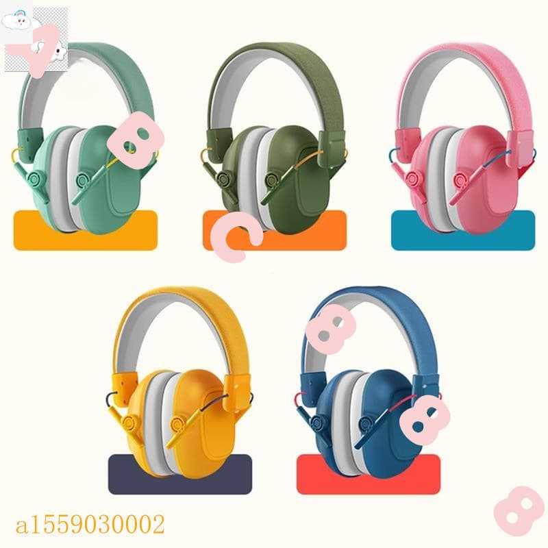 Fones De Ouvido Infantis Com Cancelamento De Ruído Para Aprendizagem-Protetores Antirruído Descompressão De Aeronaves Mo