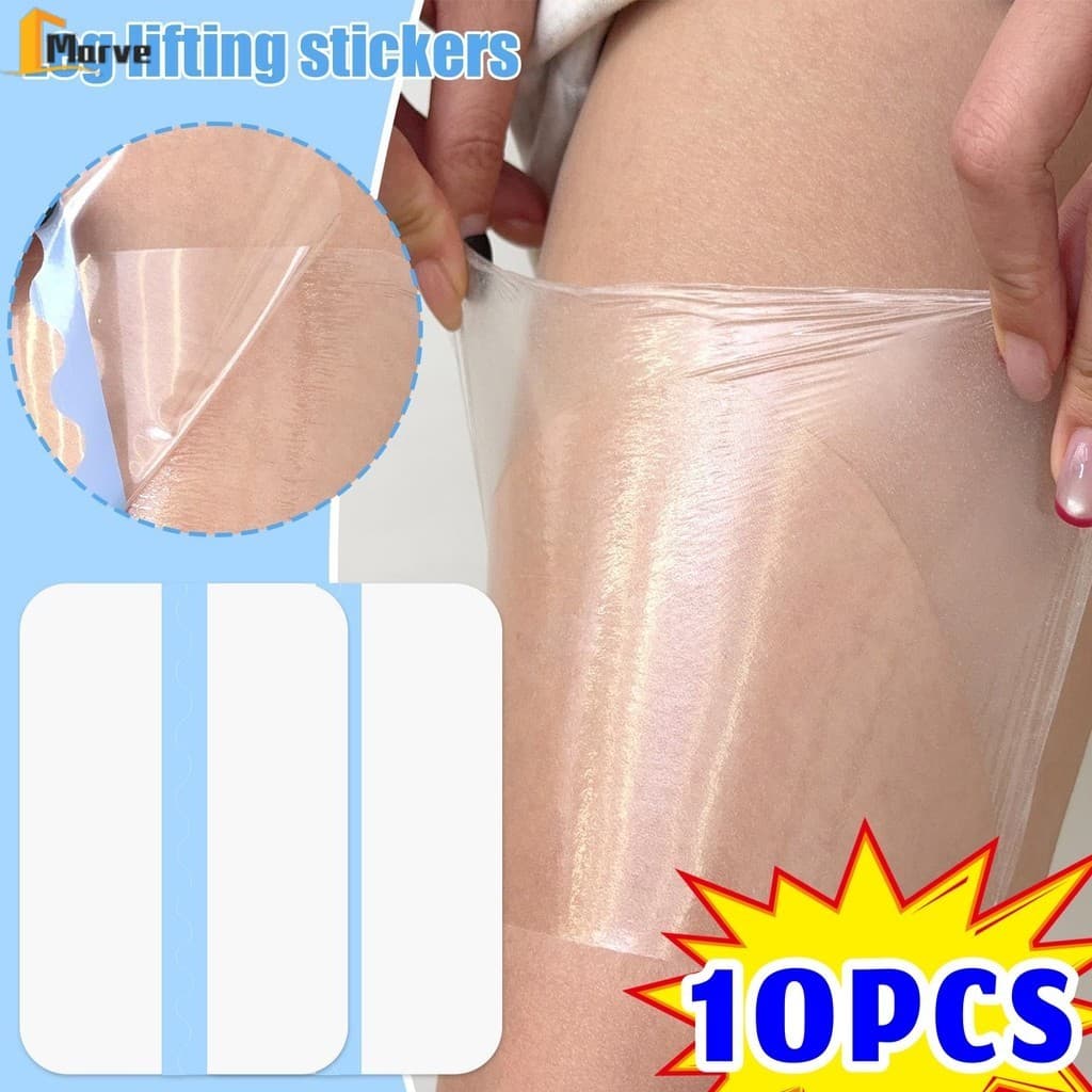 1-5 Remendos Impermeáveis Do Levantamento Da Perna Dos Pces-Adesivos Invisíveis Adesivo Das Pernas Emagrecimento-Ajuste 