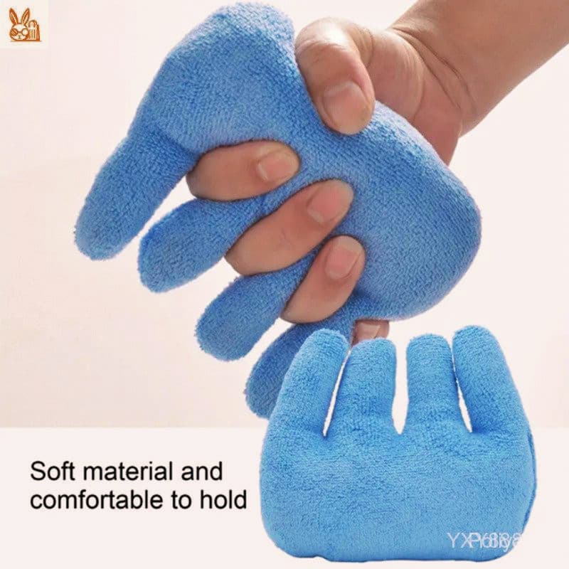 Almofada de recuperação de mãos azul escuro (com separador de dedos) 0561