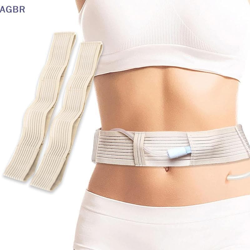 [AGBR] S/M/L Cinto Abdominal Respirável Ajustável De Conduíte De Diálise Peritoneal Tubo Acessório De Proteção [BR]