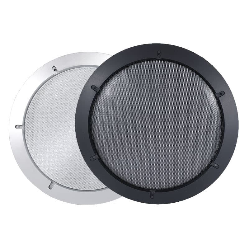 Tampa de grade para alto-falante de 12 polegadas, capa protetora para alto-falante, anel decorativo de áudio, malha de f