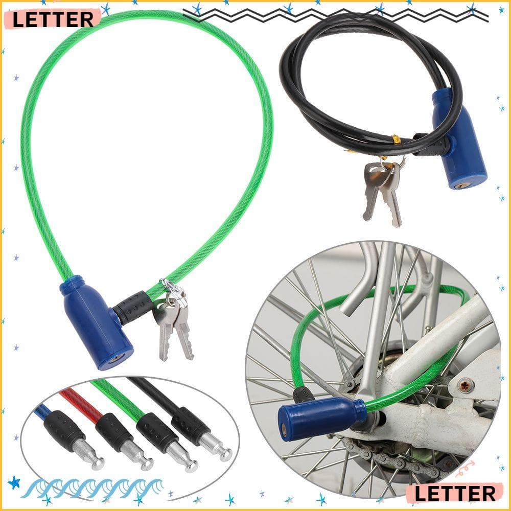 Carta Scooter Segurança Durável Com 2 Chaves Bicicleta Corrente De Aço 8x640mm Ciclismo