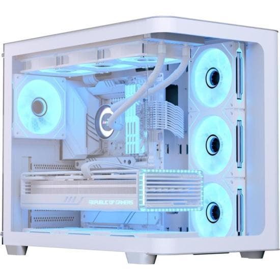Gabinete Gamer Aerocool ATX P500C Branco Lateral Vidro [F002]