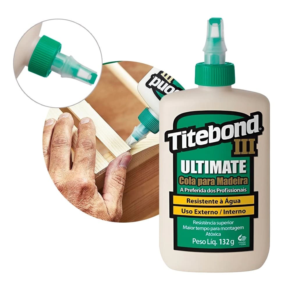 COLA TITEBOND III ULTIMATE WOOD GLUE 132G
