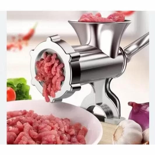 Moedor De Carne N 10 + Funil Para Fazer Linguiça Biscoito Manual Bestfer