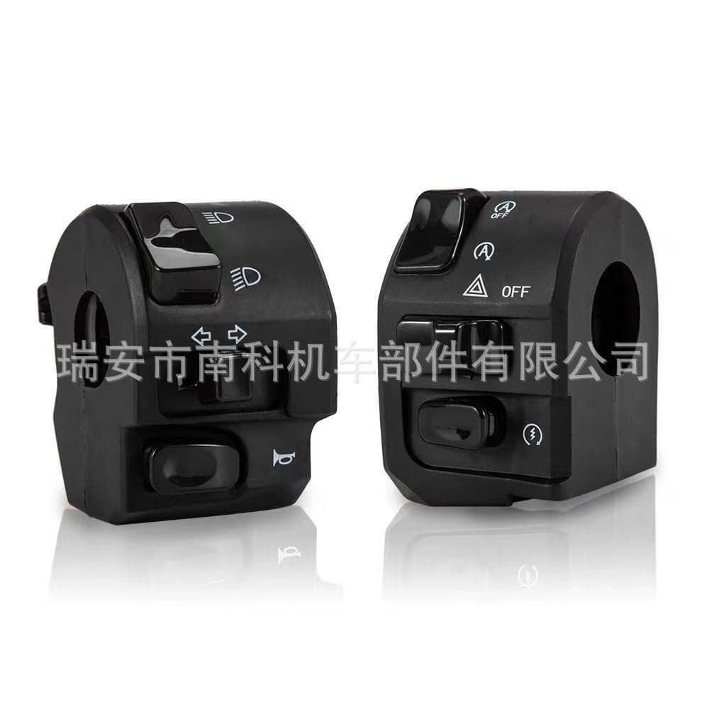 Acessórios para motocicleta Interruptor modificado N MAX155 Farol Buzina de direção Combinação de partida Interruptor de