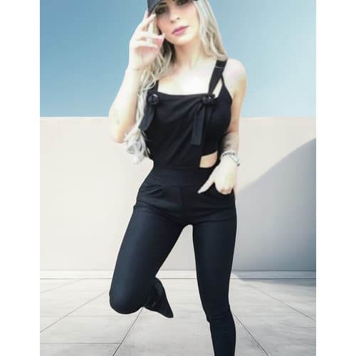 Jardineira Feminina - P Ao G 