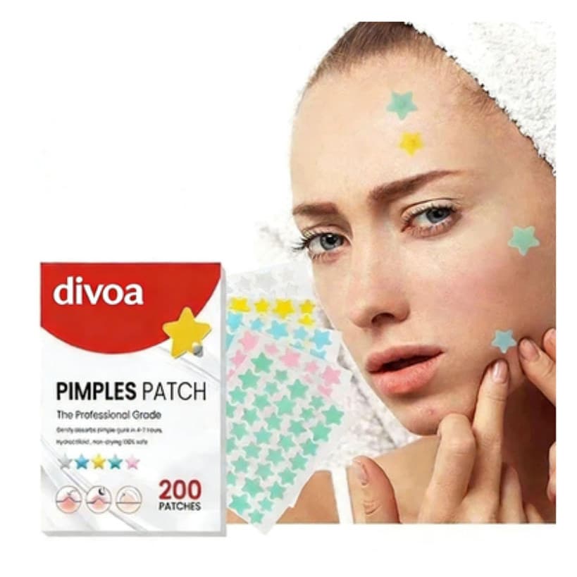 200pcs Acne Patch Desbotar E Reparar Pimple À Prova D'água Cuidados Com A Pele Da Borbulha