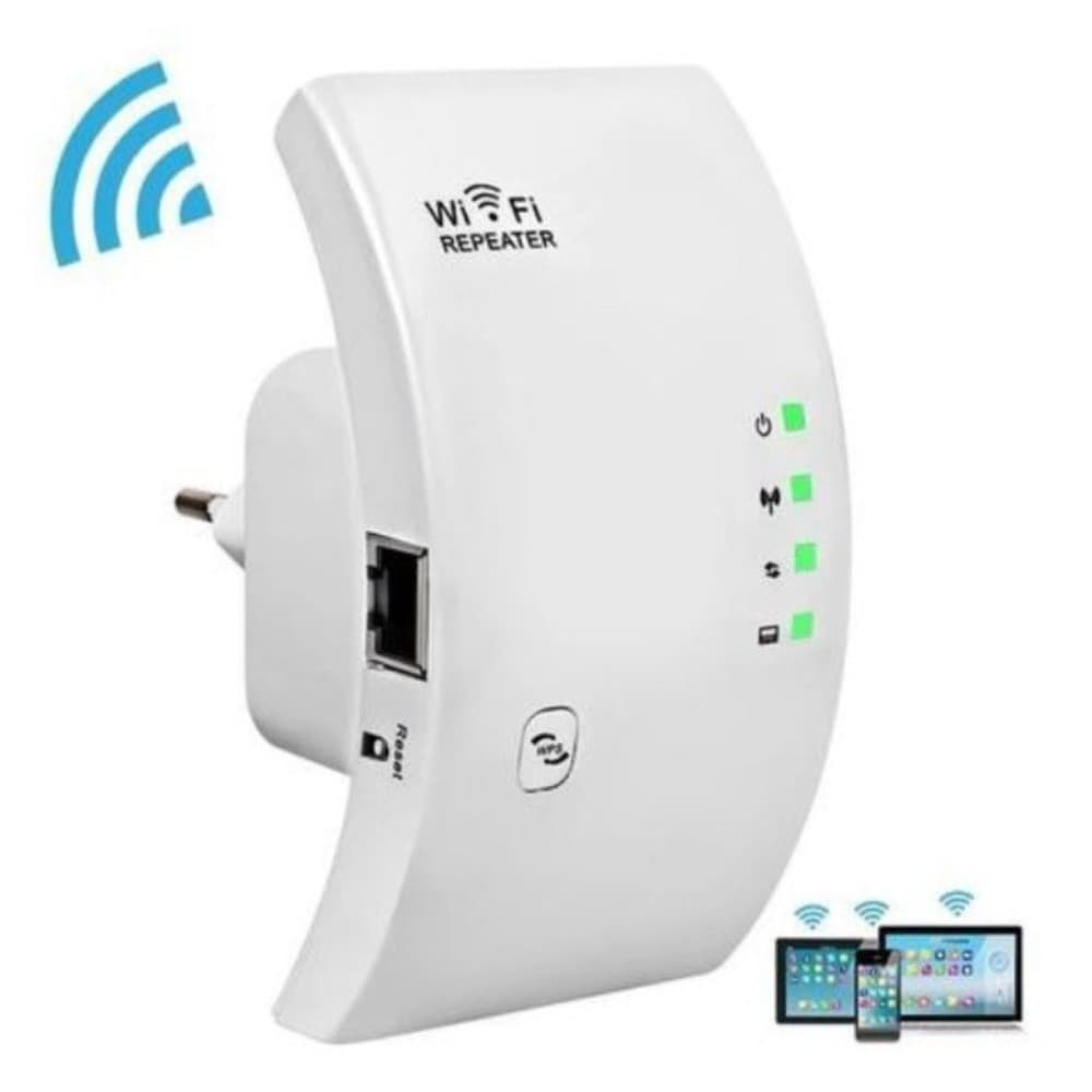 Repetidor WiFi 600Mbps Ultra Potente - Amplificador de Sinal para Áreas Grandes