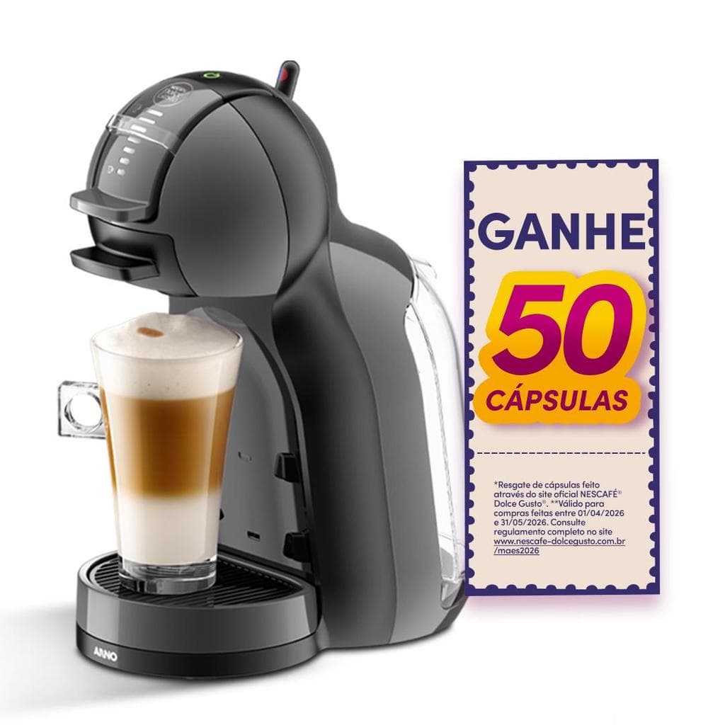 Cafeteira Nescafé Dolce Gusto Mini Me Preta 220v