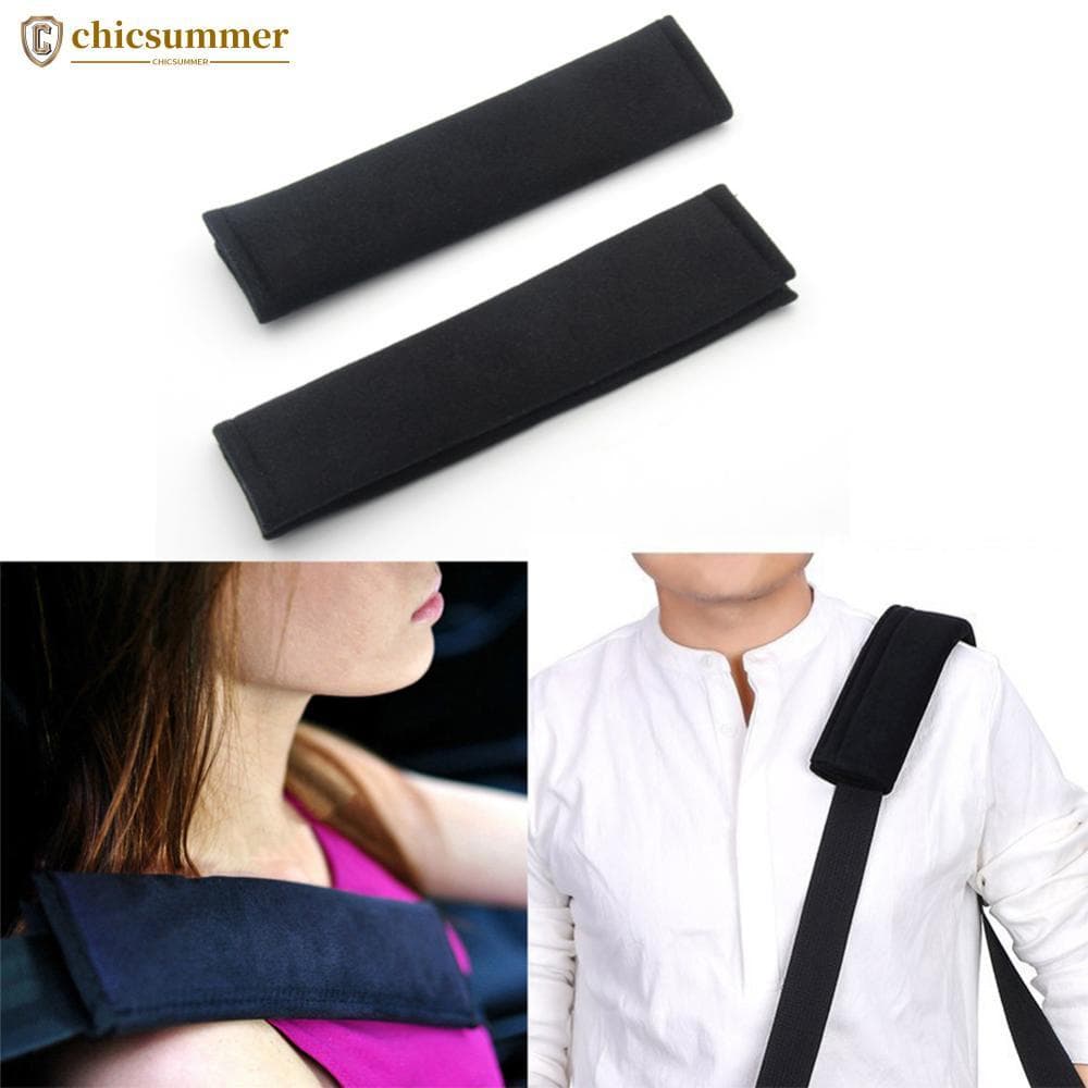 CHICSUMMER Confortável Ajustável Cinto De Segurança Do Carro Capa Alça De Ombro Cobre Protetor Almofada Acessórios Autom