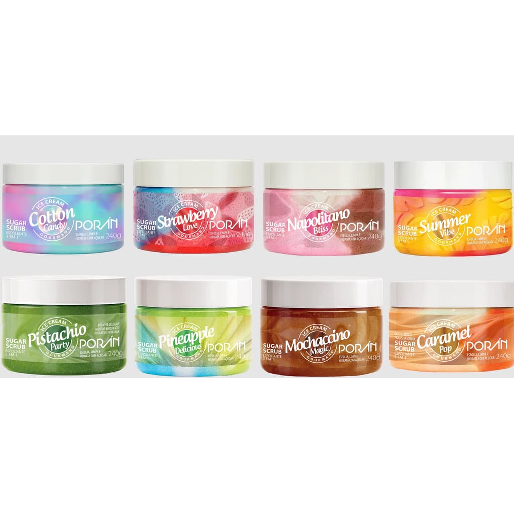 Porán Esfoliantes Ice Cream Sugar Scrub 240g